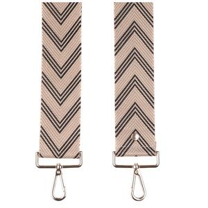 new pom pom london • chevron bag strap